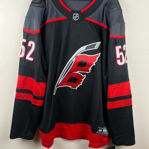 Carolina Hurricanes Pyotr Kochetkov #52 Fanatics Breakaway Jersey Size 2XL NHL - Picture 1 of 11